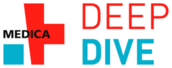 Image: Logo MEDICA DEEP DIVE; Copyright: Messe Düsseldorf
