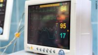 Image: Modern ECG machine in the hospital emergency room for diagnosis of a heart attack; Copyright: nd3000 