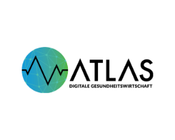 Bild: Logo ATLAS Digitale Gesundheitswirtschaft Innovation und digitale Transformation im Gesundheitswesen gGmbH